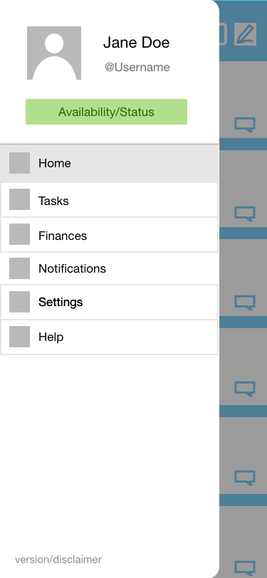 low fi wireframe